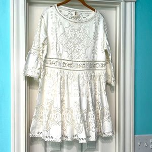 Spell Clover Lace Mini Dress